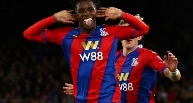 Crystal Palace striker Wilfried Zaha has been recalled to the Ivory Coast squad for the African Cup of Nations..  By Adrian DENNIS (AFP)