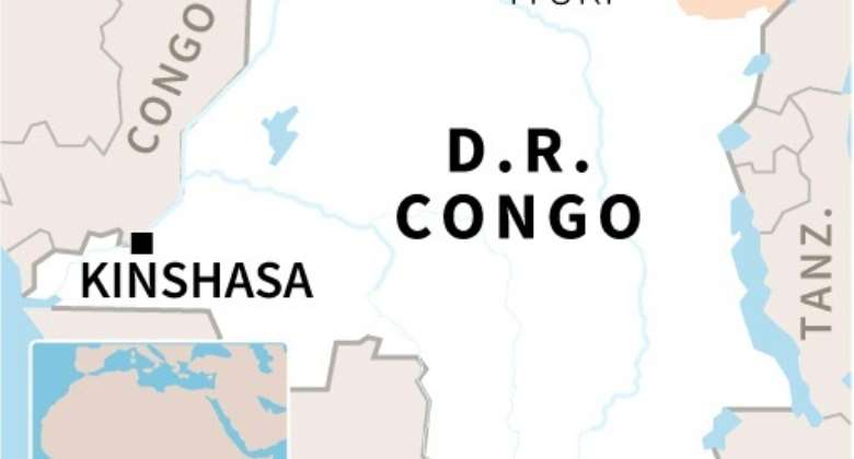 DR Congo's troubled Ituri province.  By Sophie RAMIS AFP