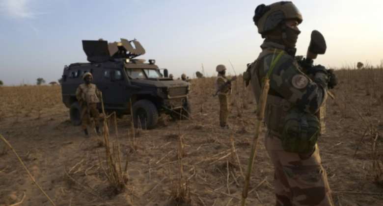 France has around 5,100 troops deployed across the Sahel region.  By MICHELE CATTANI (AFP/File)