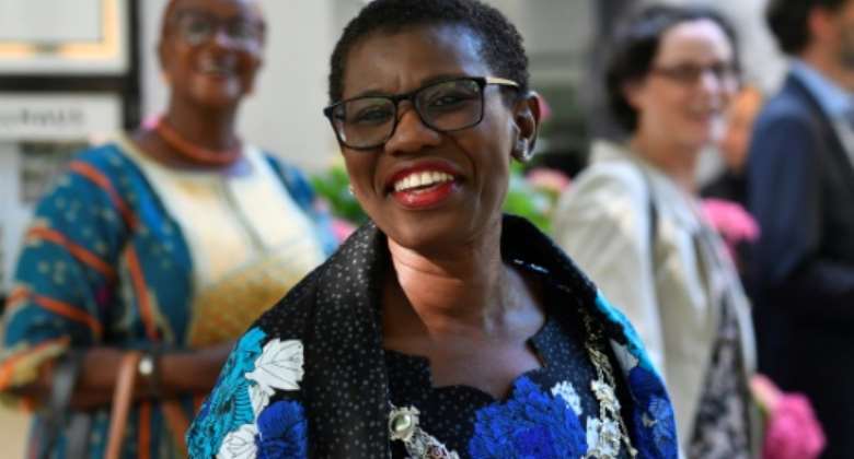 Freetown Mayor Yvonne Aki-Sawyerr has had several run-ins with authorities in recent months.  By John MACDOUGALL AFP