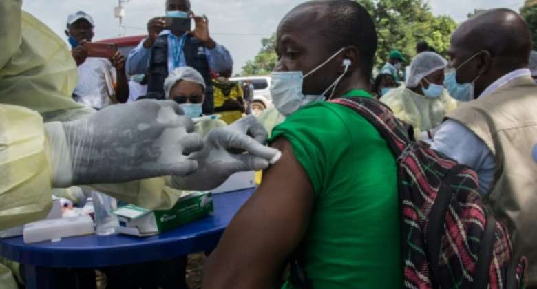 Guinea used the vaccines to combat an Ebola outbreak earlier this year.  By CAROL VALADE (AFP/File)
