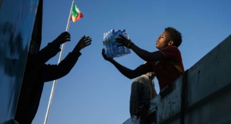 Humanitarian aid needs have risen in Ethiopia amid a year-long battle between government troops and rebel forces of the Tigray People's Liberation Front.  By Amanuel SILESHI (AFP)