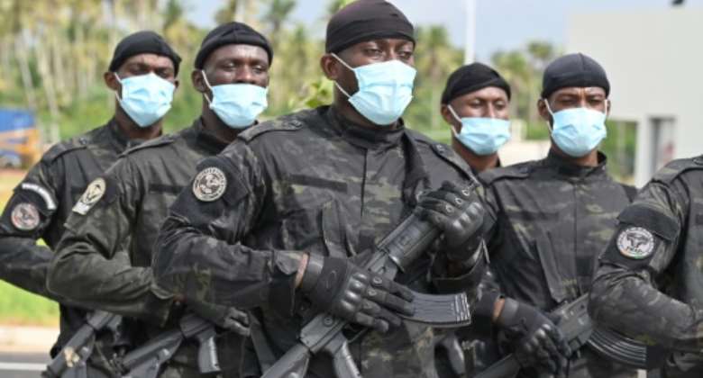 Ivory Coast last year inaugurated a training school for West African militaries fighting jihadism -- the International Academy for Combating Terrorism AILCT.  By Issouf SANOGO AFP