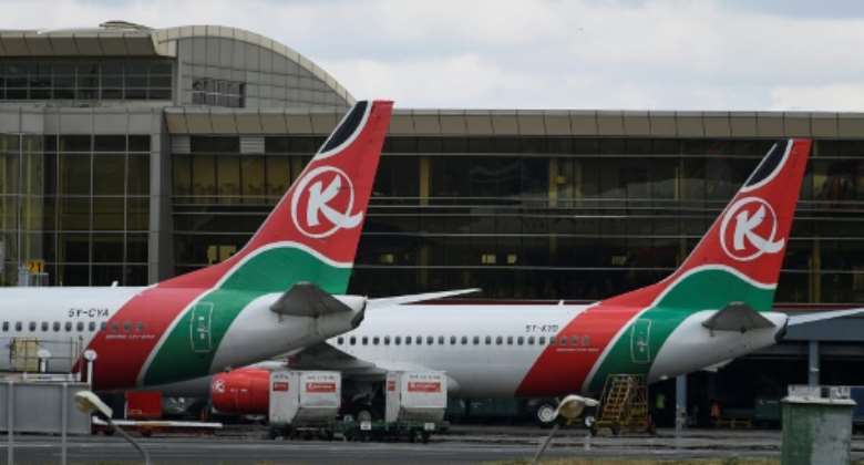 Kenya Airways was hit by a pilots' strike in November.  By Simon MAINA AFPFile