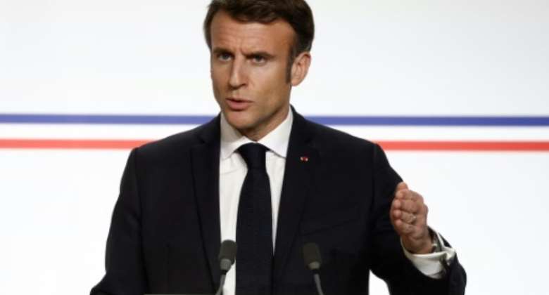 Macron said there was 'great confusion' over the remarks reported in the media.  By BENOIT TESSIER POOLAFP