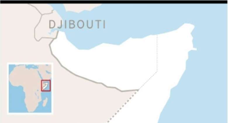 Map of Somalia locating Mogadishu.  By  AFP