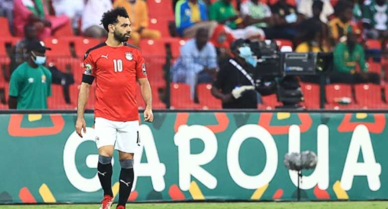 Mohamed Salah has not scored for Egypt since March of last year.  By Daniel BELOUMOU OLOMO AFP