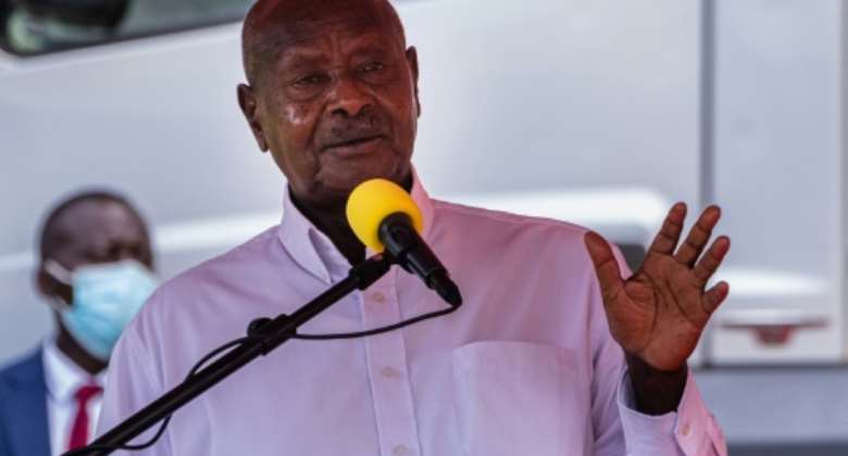 Museveni rebuked his son for meddling in the affairs in Kenya and speaking publicly about political matters.  By Badru KATUMBA AFPFile