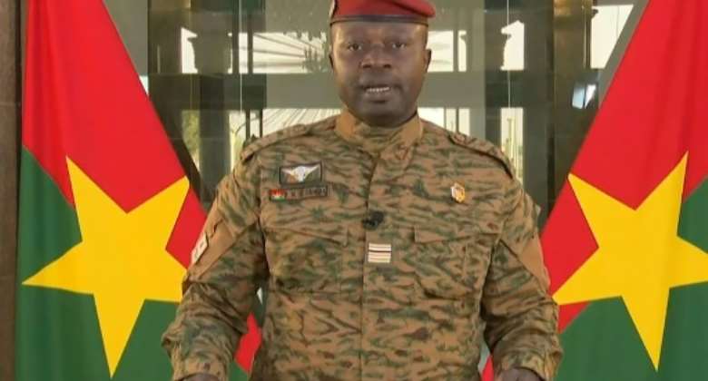 On the eve of the summit, the leader of the new military junta, Paul-Henri Sandaogo Damiba, called for international support.  By - Radiodiffusion Tlvision du BurkinaAFP