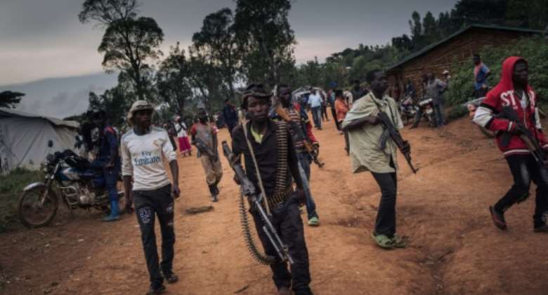 Over the past year, more than 2,500 civilians have been killed in two eastern provinces of the DR Congo placed under siege.  By ALEXIS HUGUET AFPFile