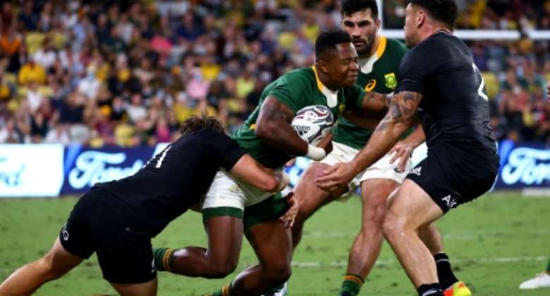 Sbu Nkosi made his South Africa debut in 2018.  By Patrick HAMILTON AFPFile
