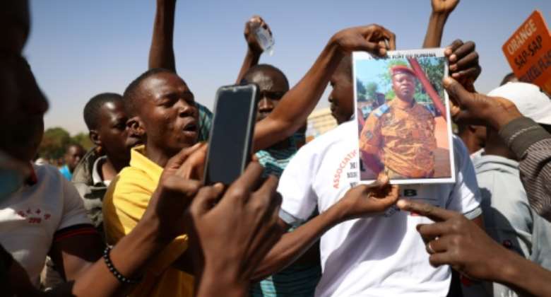 Several hundred demonstrators gathered in Ouagadougou on Tuesday to show support for the junta and its leader, Lieutenant-Colonel Paul-Henri Sandaogo Damiba.  By Olympia DE MAISMONT AFP