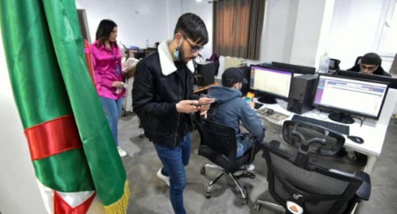 Since launching five years ago, Algerian start-up Yassir has rolled out across the Maghreb region and beyond.  By RYAD KRAMDI AFP