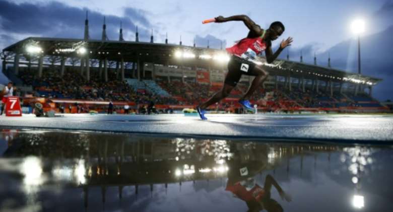 Sprinter Mark Otieno was among three Kenyans sanctioned for breaching anti-doping rules.  By Patrick Smith GETTY IMAGES NORTH AMERICAAFP