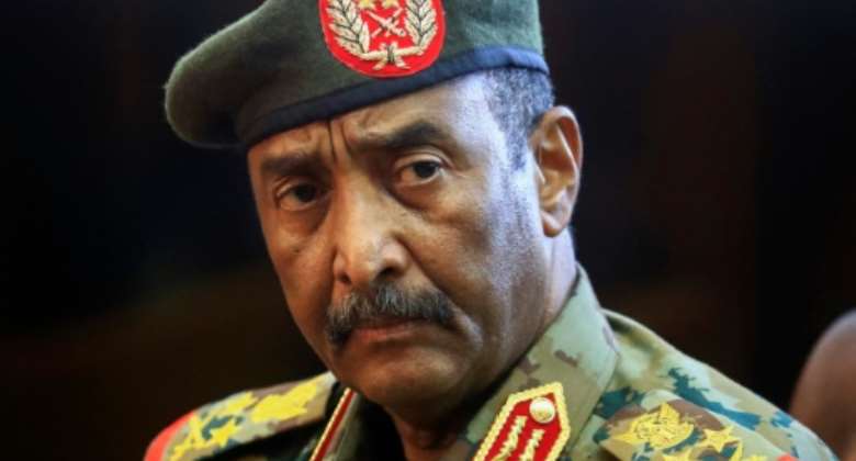 Sudan's military leader, General Abdel Fattah al-Burhan, drove the country's main civilian groups fronm power in an October 2021 coup, plunging the country into deeper crisis.  By Ashraf SHAZLY AFPFile