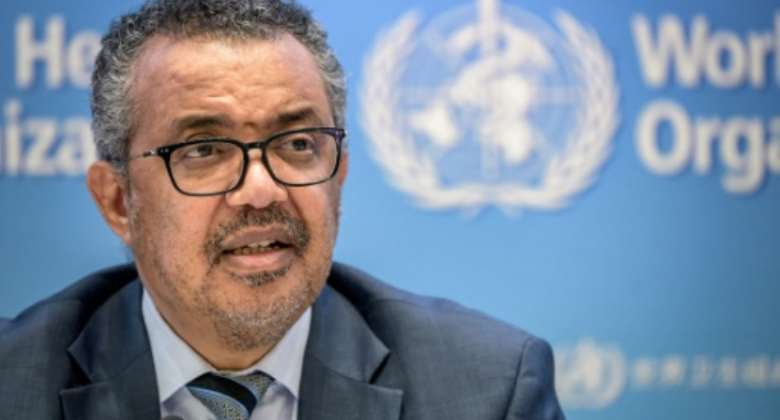 Tedros said Ethiopia was preventing medicines and other life-saving aid from reaching civilians in Tigray.  By Fabrice COFFRINI AFPFile
