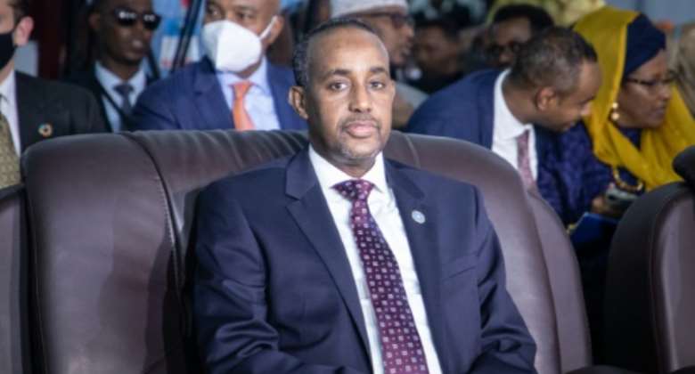 The election deal was announced after talks hosted by Somalias Prime Minister Mohamed Hussein Roble with state leaders.  By Abdirahman Yusuf AFPFile