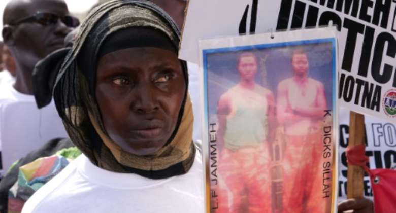 The relatives of those killed under former dictator Yahya Jammeh are still waiting for justice.  By ROMAIN CHANSON (AFP)
