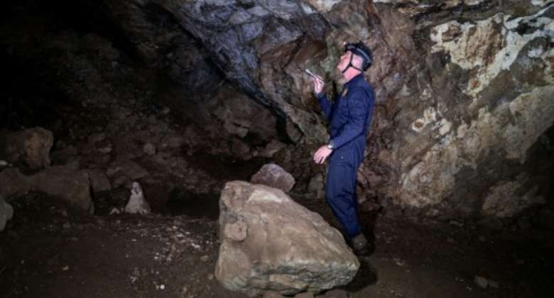 The researchers were led by renowned palaeoanthropologist Lee Berger.  By Luca Sola AFP