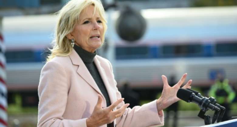 US First Lady Jill Biden is expected to focus on food insecurity and empowering women and youth on the five-day trip.  By ROBERTO SCHMIDT AFPFile