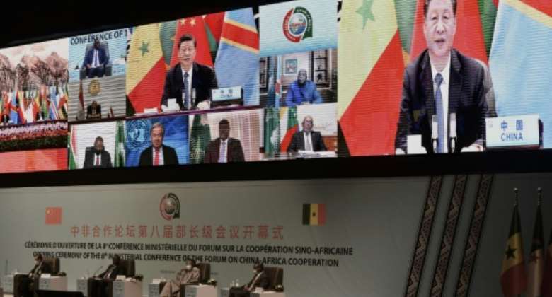 Xi said it was time to 'close the vaccination gap' between Africa and wealthier countries.  By SEYLLOU (AFP)