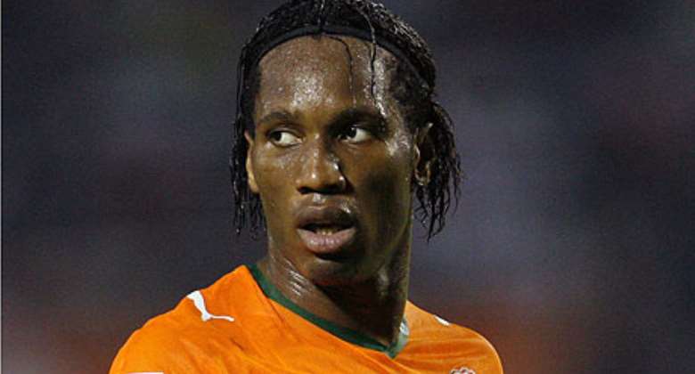 Chelsea's Didier Drogba is the focal point of Ivory Coast's formidable strikeforce. Photograph: Luc GnagoReuters
