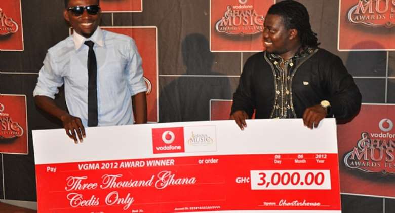 2012 Vodafone Ghana Music Awards presented with prizes