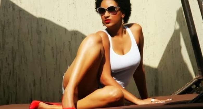 Ghanaian Actress Juliet Ibrahims Wow Look In Hot Pants Photos 1863