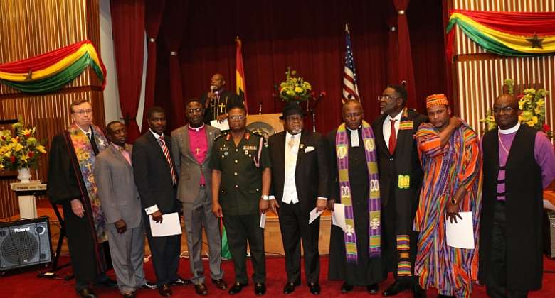Ambassador Smith Outdoors Council Of Ghanaian Interfaith Alliance