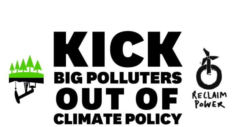 Call to kick polluters out of climate talks