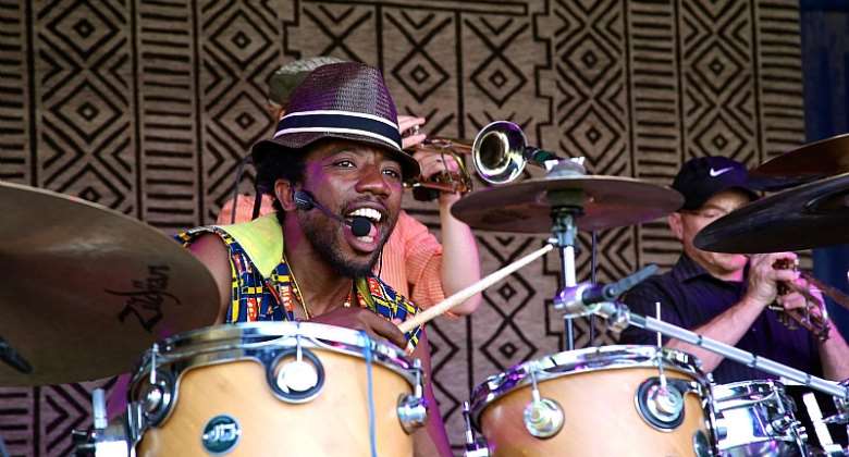 Meet Ghanas Most Artistic Drummer Paa Kow, Making Waves In The USA