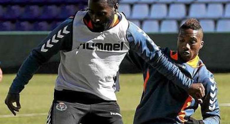 Quincy Owusu Abeyie failed to impress at Real Valladolid 