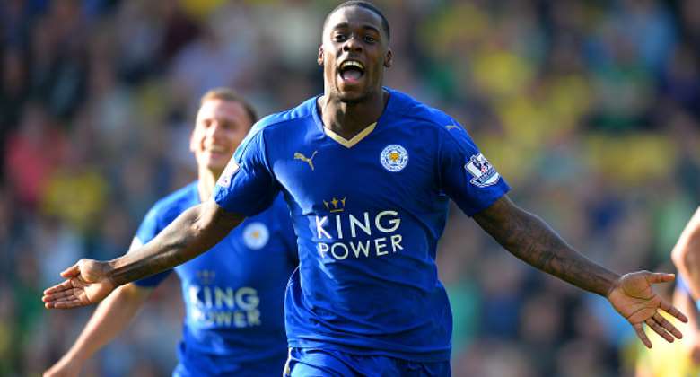 Ghana defender Jeffery Schlupp is part of the Leicester City squad