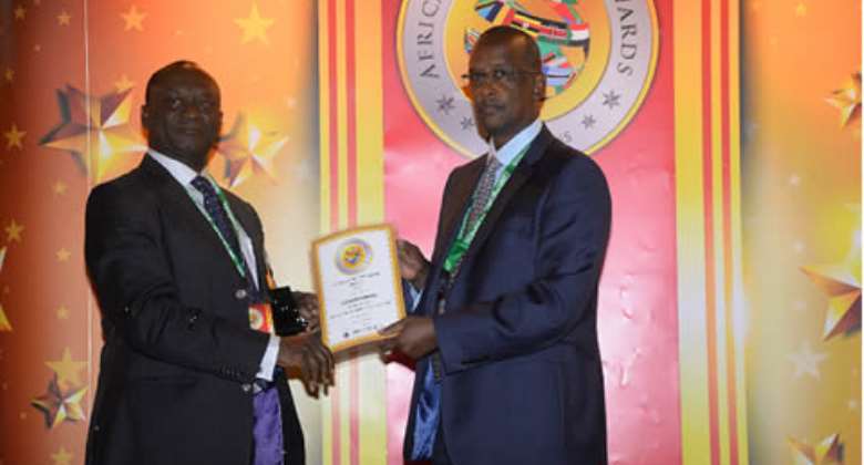 Activa MD Stephen Kyerematen receives African Leadership Award