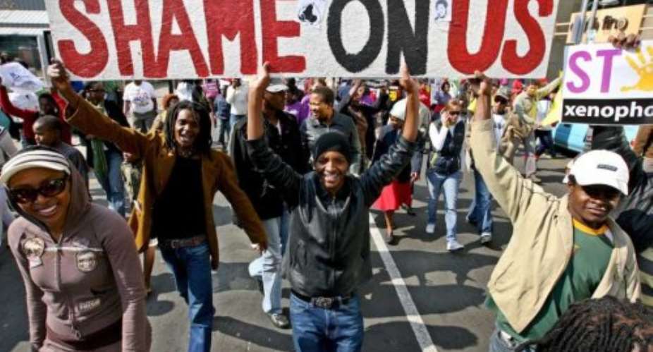 South Africa Xenophobia Protest