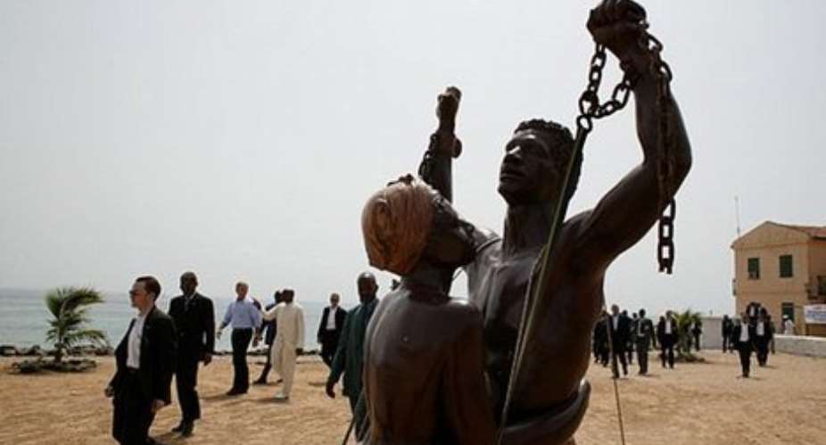 About 12m Africans were forced onto European slave ships