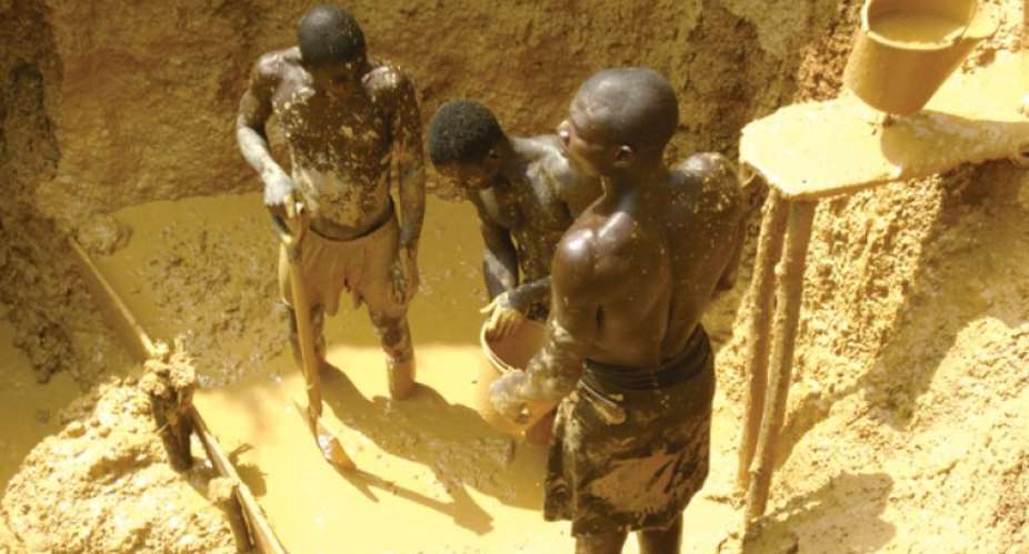 35 Feared Dead In Galamsey Pit Collapse