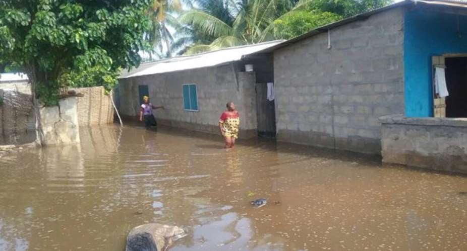 Keta Floods Renders Over 5,000 Residents Homeless