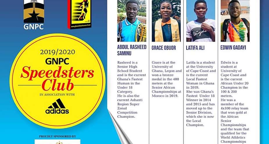 Four Athletes Picked For 20192020 GNPC Speedsters Club