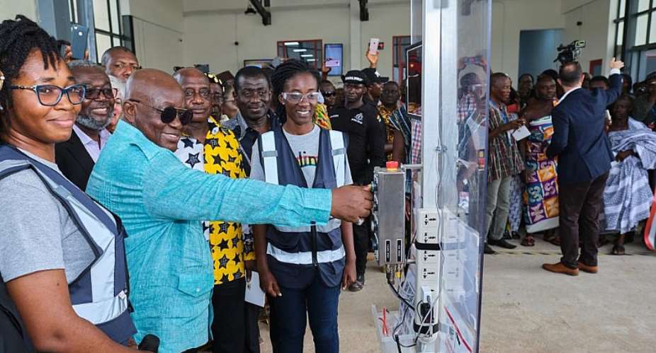 Asante-Mampong: Akufo-Addo Opens Second Medical Drone Delivery Base