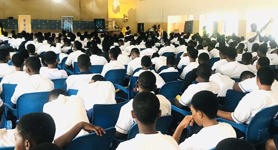 MTN Ghana holds cybersecurity awareness at Labone Senior High School