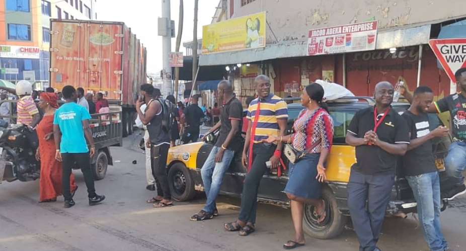 Kumasi: Adum traders shut down shops in protest of ‘killer VAT’ on businesses
