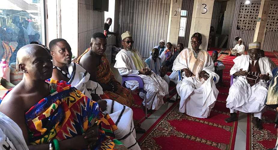 Ejura Traditional Council opens 2022 edition of annual Yam Festival with Moslem prayer, clean-up exercise