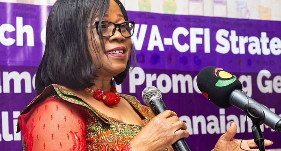 Dr. Charity Binka, Executive Director of WOMEC