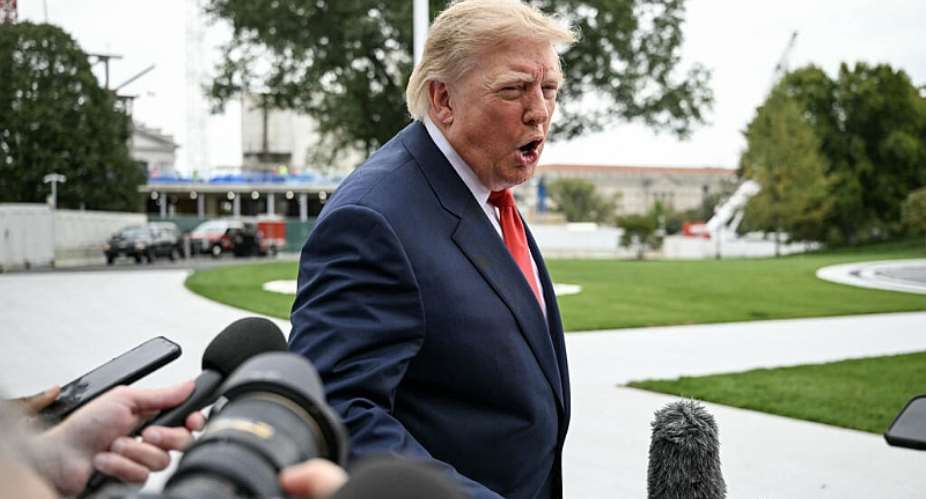 Trump announced the surprise diesel deal after a call with Russian counterpart Vladimir Putin. -  Alex Wroblewski, AFP