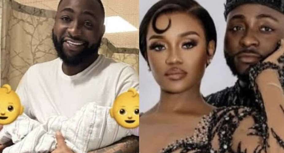 Davido Celebrates Twins As They Clock 3