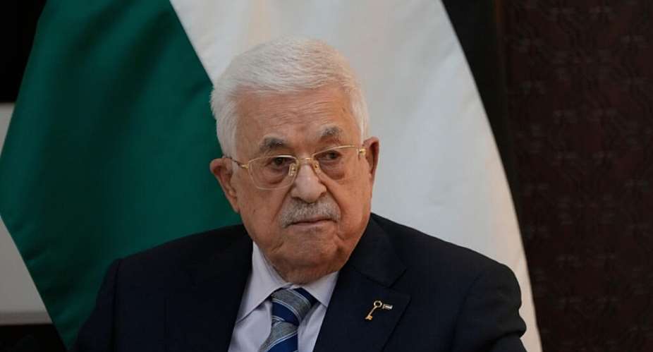 A file image of Palestinian President Mahmoud Abbas in the West Bank city of Ramallah on December 22, 2025. -  Nasser Nasser; AP -  Nasser Nasser; AP