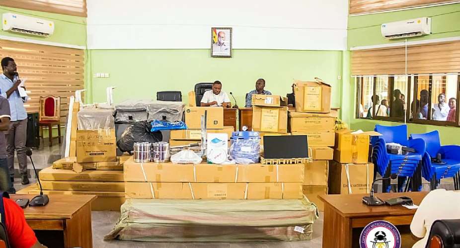 Cape Coast Assembly hands over medical equipment to Brofoyedur Health Centre and Kotokoraba Market Clinic