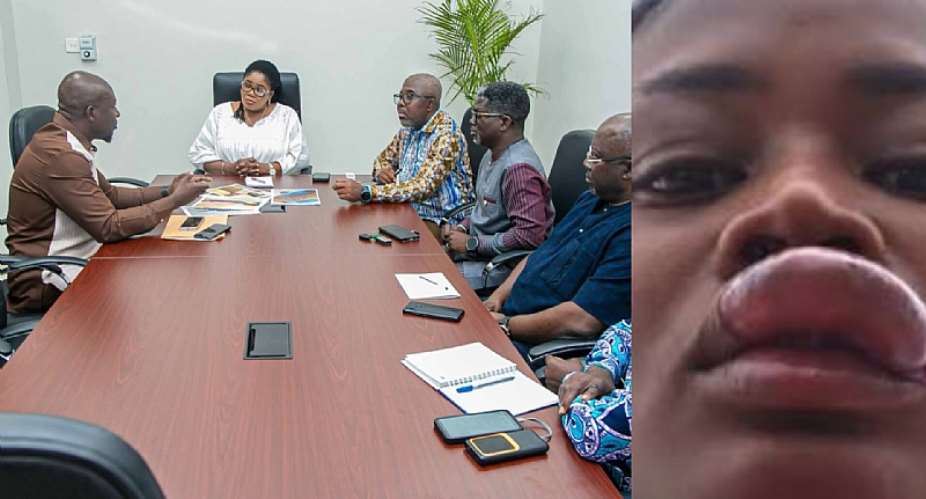 Gender Minister meets Nana Akua Addo’s husband after alleged domestic abuse incident