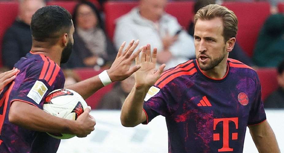 Getty ImagesImage caption: Bayern Munich striker Harry Kane registered two assists in a Bundesliga match for the fourth time in his career